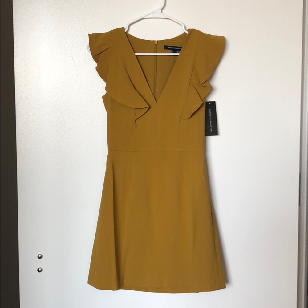 Yellow gold dress